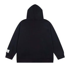 Letter Patterned Hoodie #G587