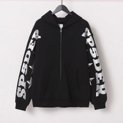 Letter Pattern Hoodie #S227