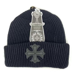 CH Letter Pattern Knit Hat