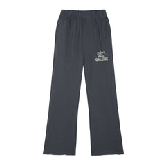 Letter Pattern Sweatpant G821