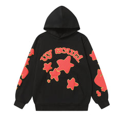 Letter Pattern Hoodie #S226