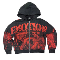 Acid Wash “Deserted” Hoodie