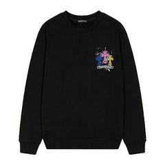 Letter Cross Pattern Sweatshirt #D25