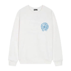 Letter Cross Pattern Sweatshirt #D03