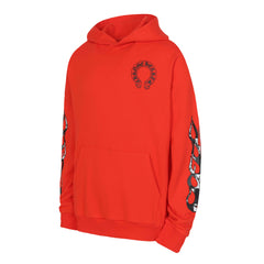 CH Letter Cross Pattern Hoodie #L3112