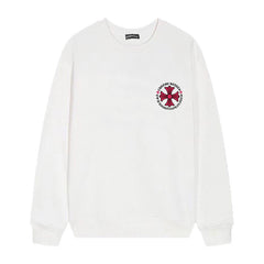 Letter Cross Pattern Sweatshirt #D31