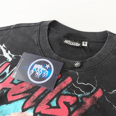 SATAN Pattern T-Shirt