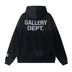 Letter Patterned Hoodie #G706