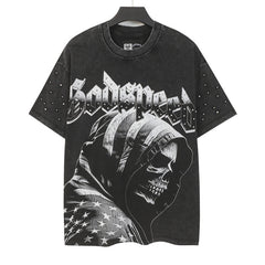 Skull Pattern T-shirt #G6501
