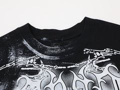 Tribal Wings Heavy Washed Tee