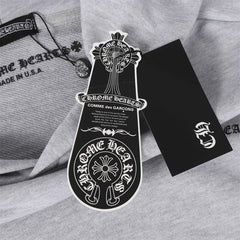 CH Letter Cross Pattern Hoodie #L3109