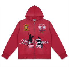 Letter Pattern Hoodie #V6086