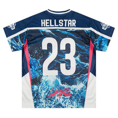 Shark Print Mesh Jersey