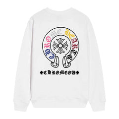 Letter Cross Pattern Sweatshirt #D33