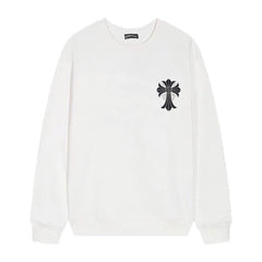 Letter Cross Pattern Sweatshirt #D26