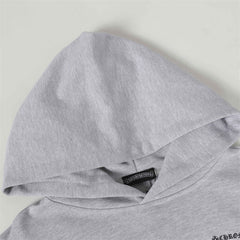 CH Letter Cross Pattern Hoodie #L3109