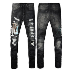 Patchwork Jeans #1323