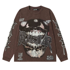 Studios Face Long Sleeve Tee