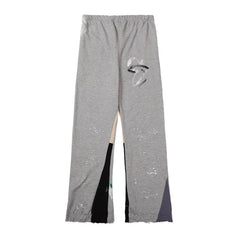 Painted Flare Sweat Pants