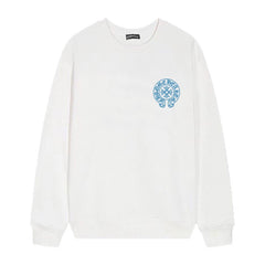 Letter Cross Pattern Sweatshirt #D21