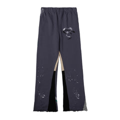 Painted Flare Sweat Pants