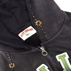 Letter Pattern Hoodie #V6073