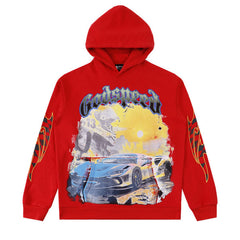 Sunset Drift Layered Hoodies