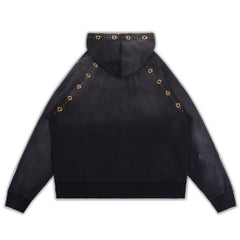 Letter Pattern Hoodie #V6073