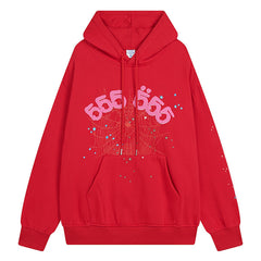 Number Hoodie-Red #8203