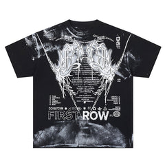Tribal Wings Heavy Washed Tee