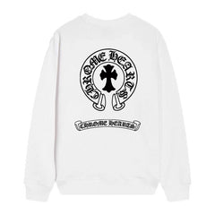 Letter Cross Pattern Sweatshirt #P18