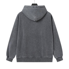 Letter Skull Pattern Hoodies #G6610