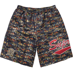 Floral Jacquard Short
