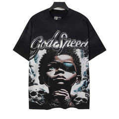 Character Pattern T-shirt #G5400/G6400