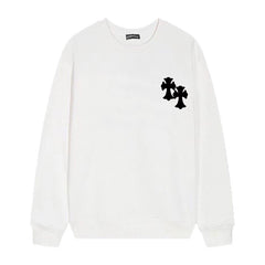 Letter Cross Pattern Sweatshirt #P18