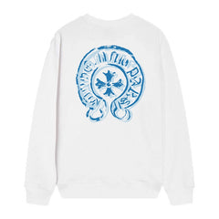 Letter Cross Pattern Sweatshirt #D03