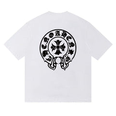 CH Cross Pattern T-shirt #Y36