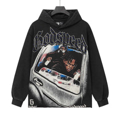 Letter Pattern Hoodies #G6805
